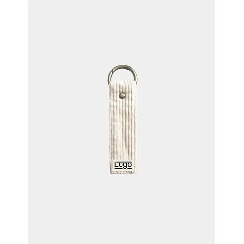 Porte-clés Velours Côtelé Personnalisable - Coton Bio 350g