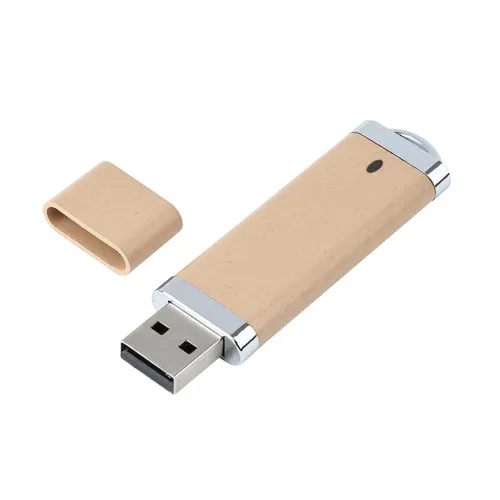 Clé USB Washington Eco USB 2.0 2GB Brun