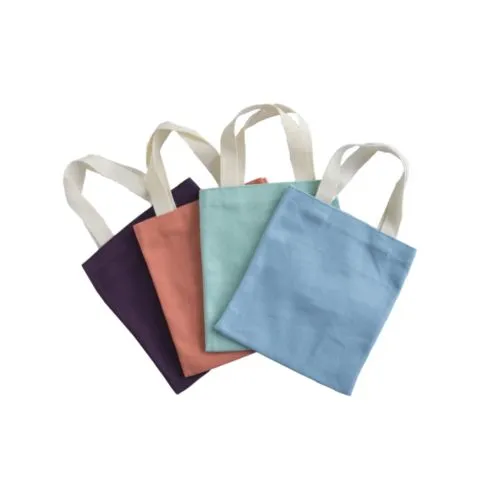 Mini sac en coton naturel personnalisable par sérigraphie