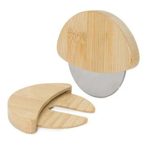 COUPE-PIZZA EN BAMBOU "COMPLETE"