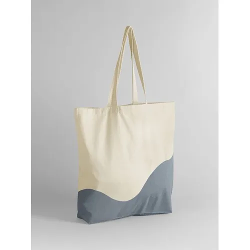 Organic Cotton Wave Print Maxi Tote