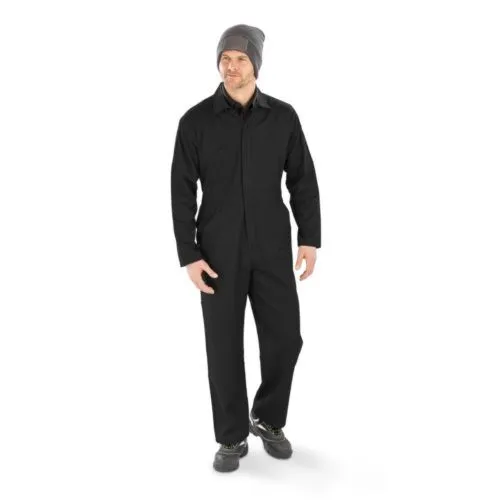 Combinaison de Travail Recyclée Zippée - Polyester PET Personnalisable