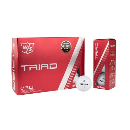 Balle de Golf Triad Personnalisable - Cadeau d'Entreprise Premium
