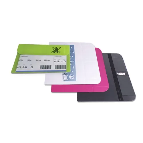 Étui de voyage personnalisable pour billets et documents