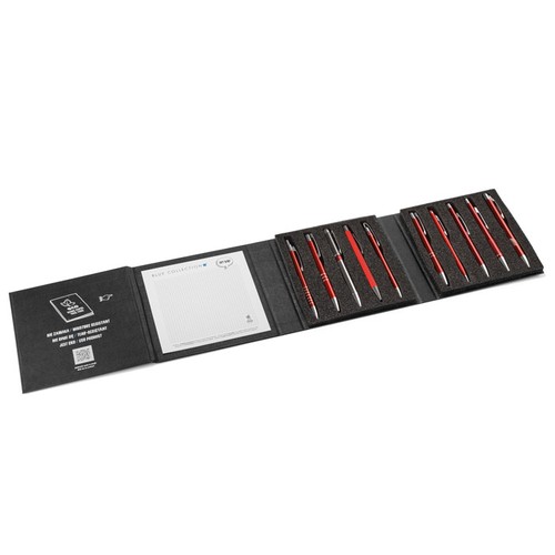 Présentoir Premium pour Stylos Métal - Collection Bleue