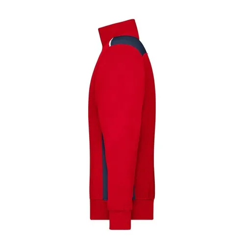 Sweat-shirt workwear demi-zip-Level 2