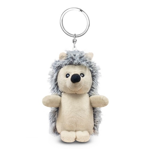 Porte-clés Peluche Hérisson Personnalisable | Hakim 10 cm