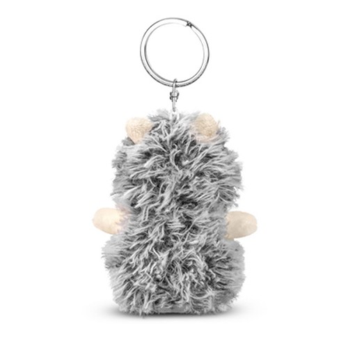 Porte-clés Peluche Hérisson Personnalisable | Hakim 10 cm