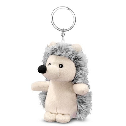 Porte-clés Peluche Hérisson Personnalisable | Hakim 10 cm