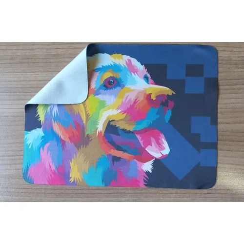 Tapis de souris soudé avec l'impression sur le PVC