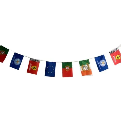 Drapeau Publicitaire Polyester 100g Personnalisé - Anti-feu M1