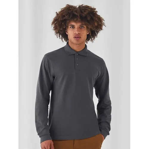 Polo Heavymill manches longues homme