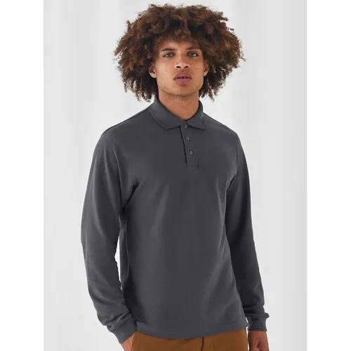 Polo Heavymill manches longues homme