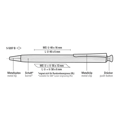 Porte-mines Bois Certifié PEFC 0,7mm - Personnalisable