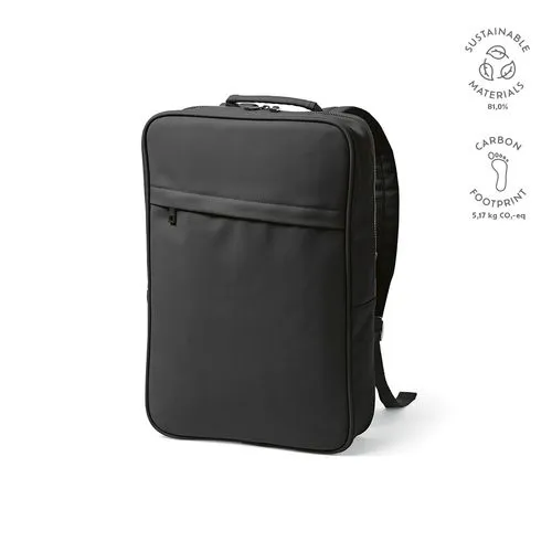 Sac à dos Amsterdam 16L rPU et rPET. Poche ordinateur 17"