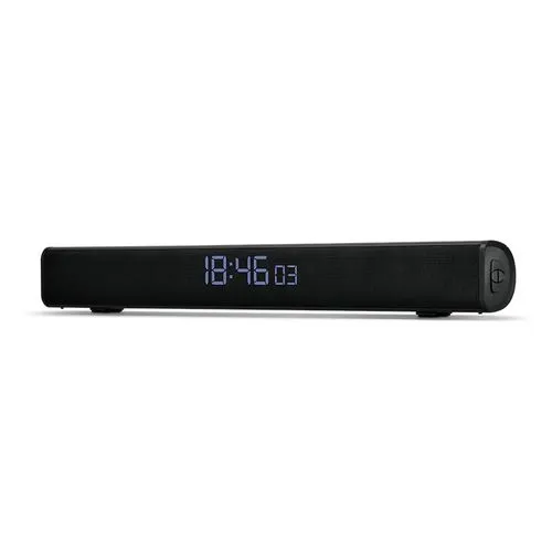 ENCEINTE BARRE DE SON BT5.0 16 W (2x 8 W), RADIO FM, HORLOGE
