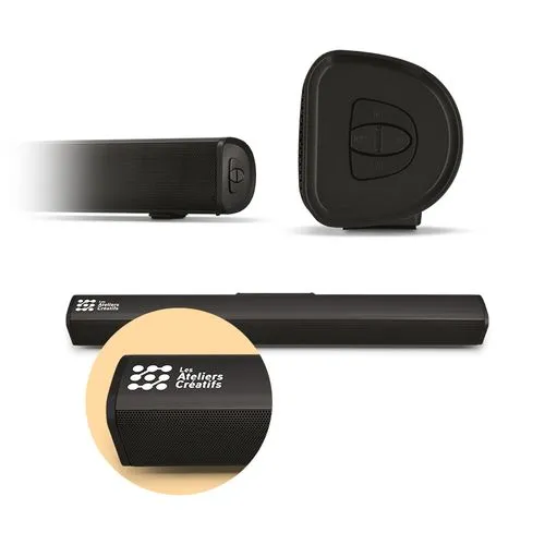 ENCEINTE BARRE DE SON BT5.0 16 W (2x 8 W), RADIO FM, HORLOGE