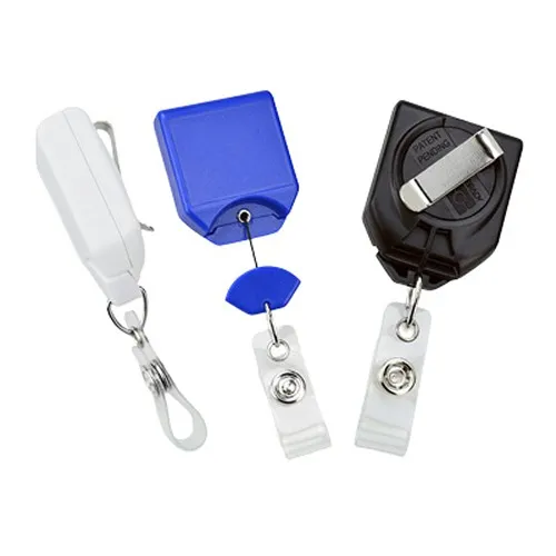 Enrouleur yoyo anti-torsion avec clip de ceinture rotatif, "B-Reel"