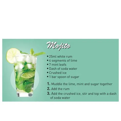 Ensemble de 6 shakers à cocktail