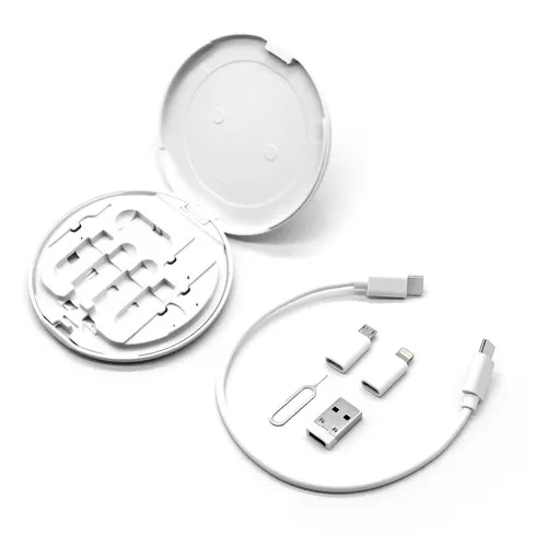 Ensemble de câbles de charge multifonctionnels CM-5091 Blanc