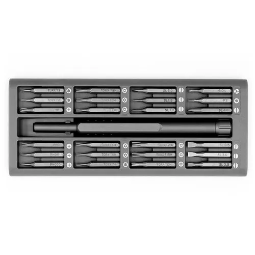 Ensemble de tournevis précision 24-en-1 pour électroniques