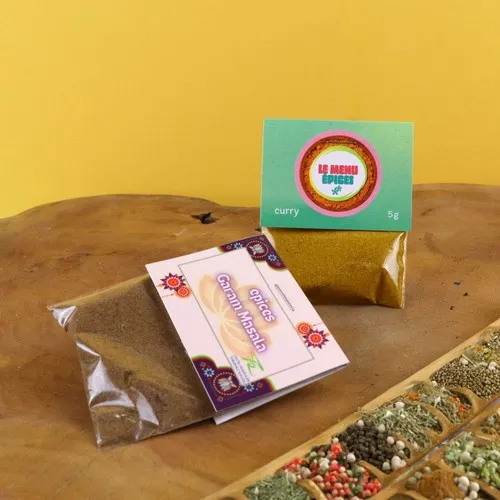Épices sachet transparent