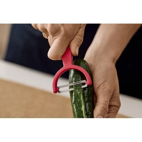 Éplucheur Ypso, denté, deux tranchants