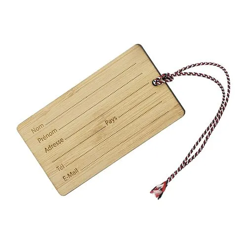 ETIQUETTE BAGAGE BAMBOU FR