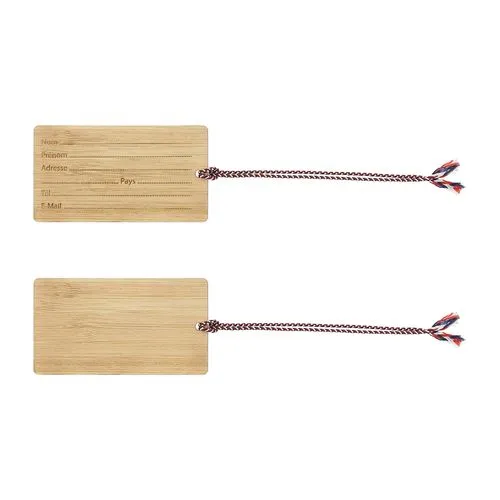 ETIQUETTE BAGAGE BAMBOU FR