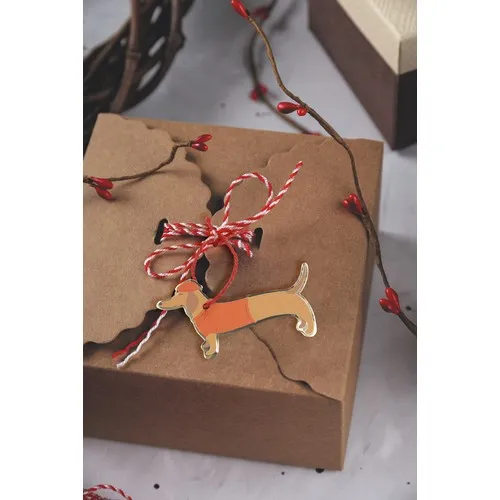 ETIQUETTES CADEAUX TECKEL X 10