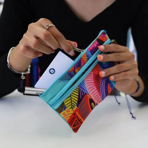 ÉTUI AVEC POCHE RPET PERSONNALISABLE