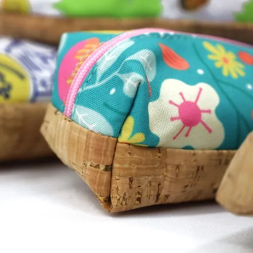 ÉTUI PERSONNALISABLE EN POLYESTER ET LIÈGE