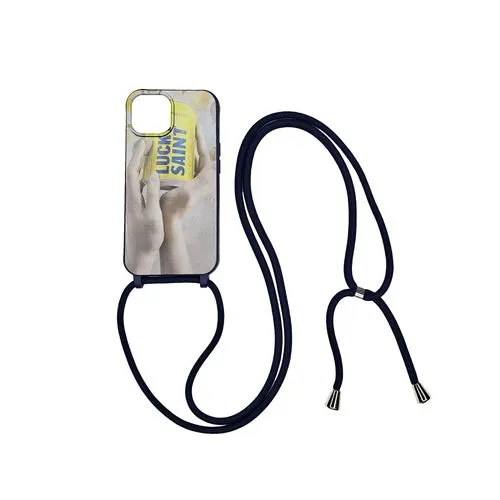 Étui pour téléphone portable avec collier et lanière