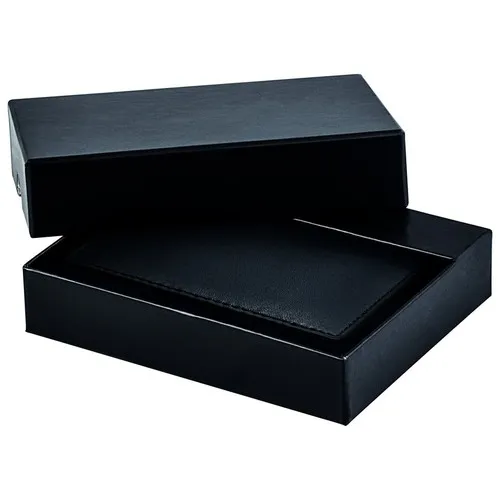 Étui RFID en cuir compact pour 8 cartes