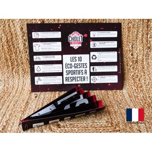 Eventail carton Made in France