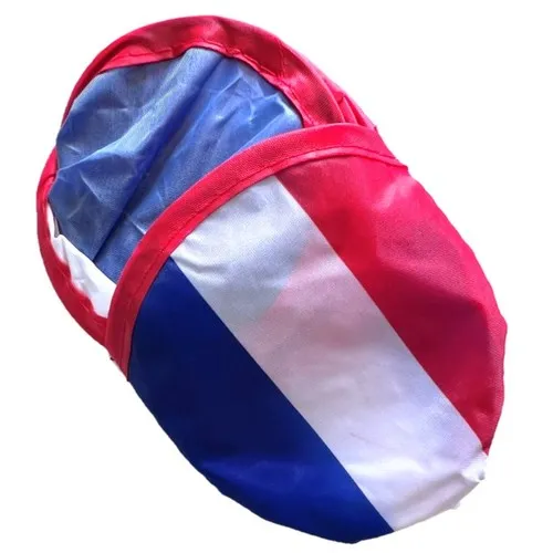 Eventail rond  pop-up FRANCE 25 cm  avec sa pochette
