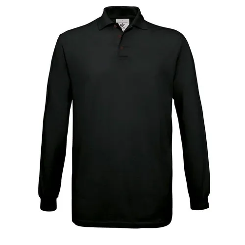 Polo Safran manches longues homme