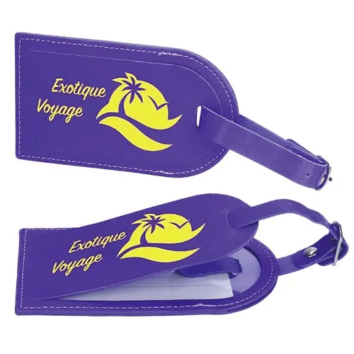 Porte étiquette PU Violet