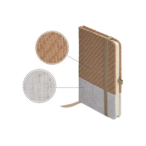 Carnet de Poche Écologique Coton et Bambou Personnalisable