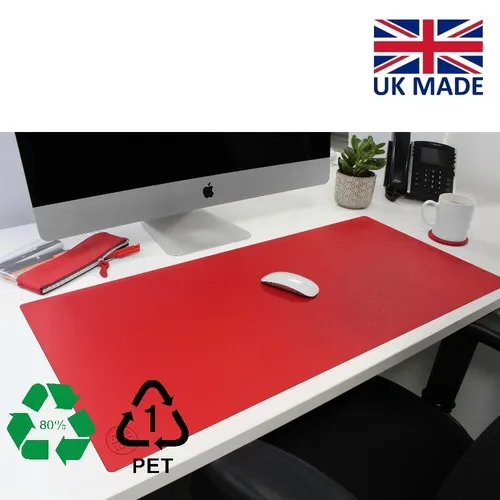 Sous-main XXL Flexible en rPET Recyclé - Format Bureau 35x68cm