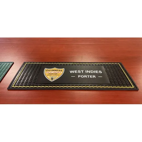 Tapis de Bar Personnalisé Premium - Surface Anti-Éclaboussures Imprimée