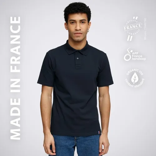 Polo Homme Bio Personnalisable - Maille Piquée 220g