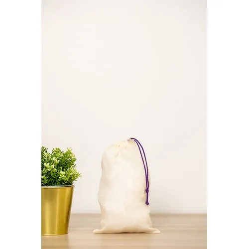 Sac Vrac Coton Bio 18x30cm avec Cordelettes - Personnalisable