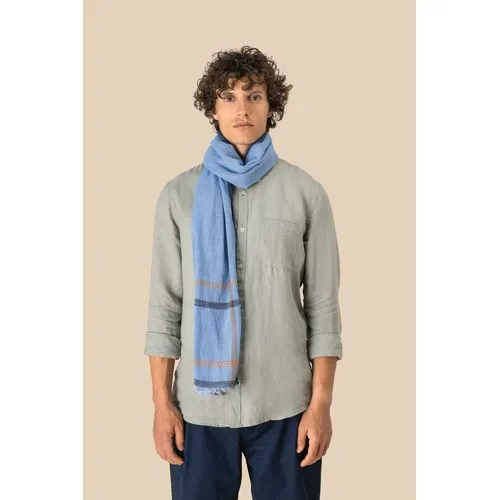 Chèche à rayures unisexe personnalisable - 100% coton