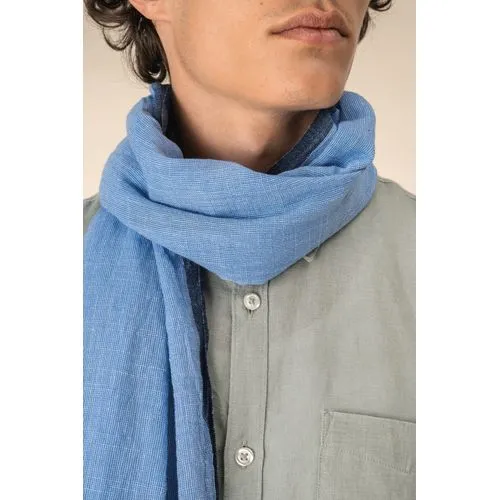 Chèche à rayures unisexe personnalisable - 100% coton