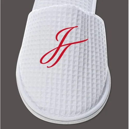 Mules Nid d'Abeille Personnalisables - Broderie Logo pour Hôtels & Spas