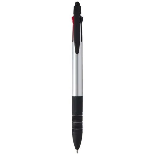 Stylo Bille 3 Encres Recyclé avec Stylet Tactile Personnalisable