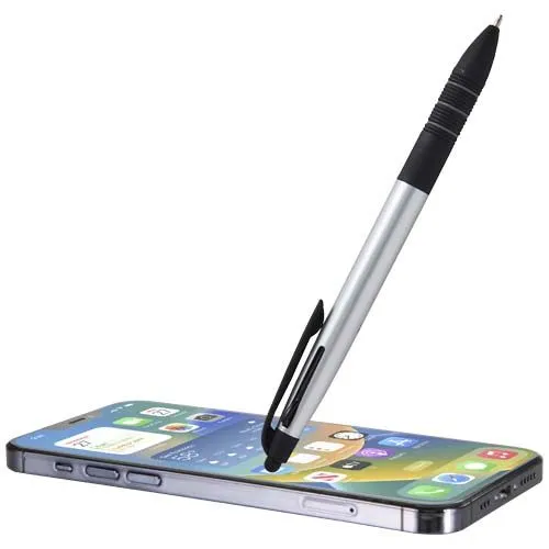 Stylo Bille 3 Encres Recyclé avec Stylet Tactile Personnalisable