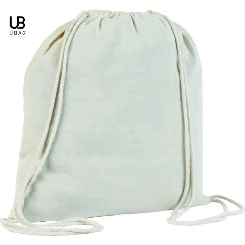 Sac à dos jean avec anses 220g - Personnalisable en sérigraphie