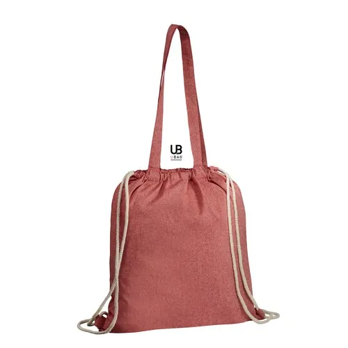 Sac à dos jean avec anses 220g - Personnalisable en sérigraphie